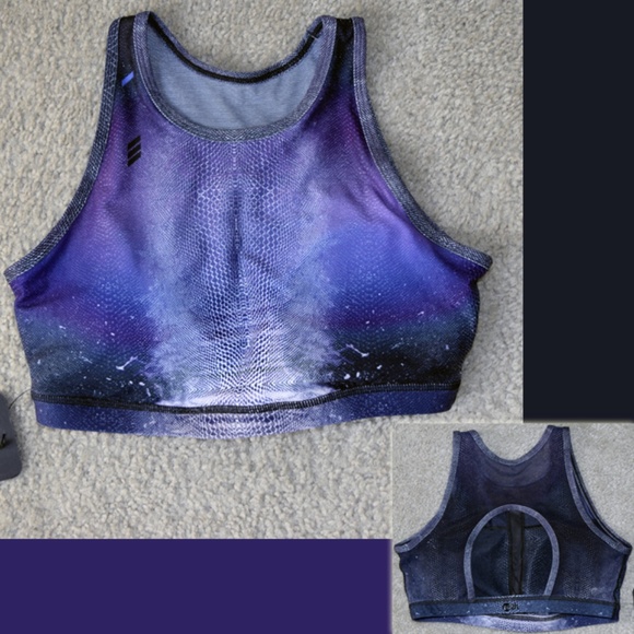 Wear it to Heart Other - NWT W.I.T.H Wear it to Heart Stripe Space Bra